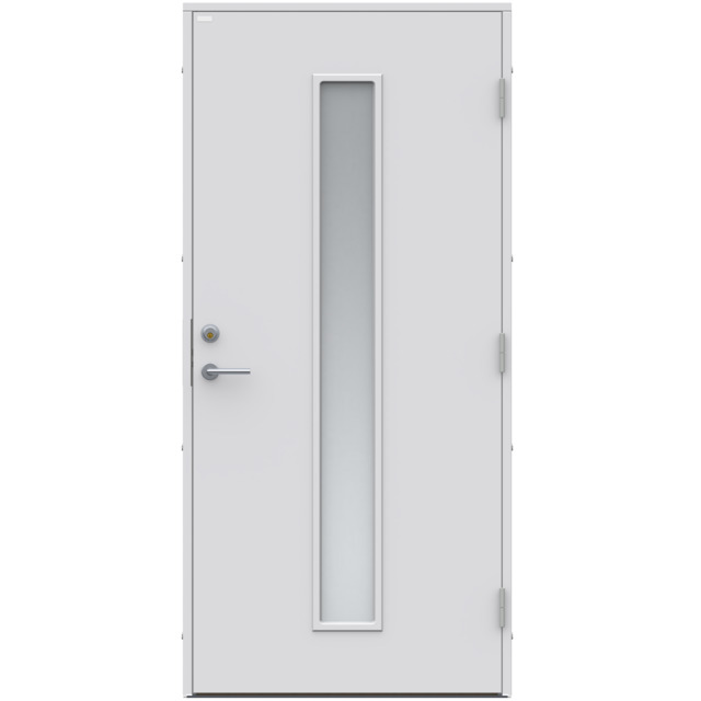 YTTERDÖRR ELINA GLAS VIT 10X21 H | Beijerbygg Byggmaterial